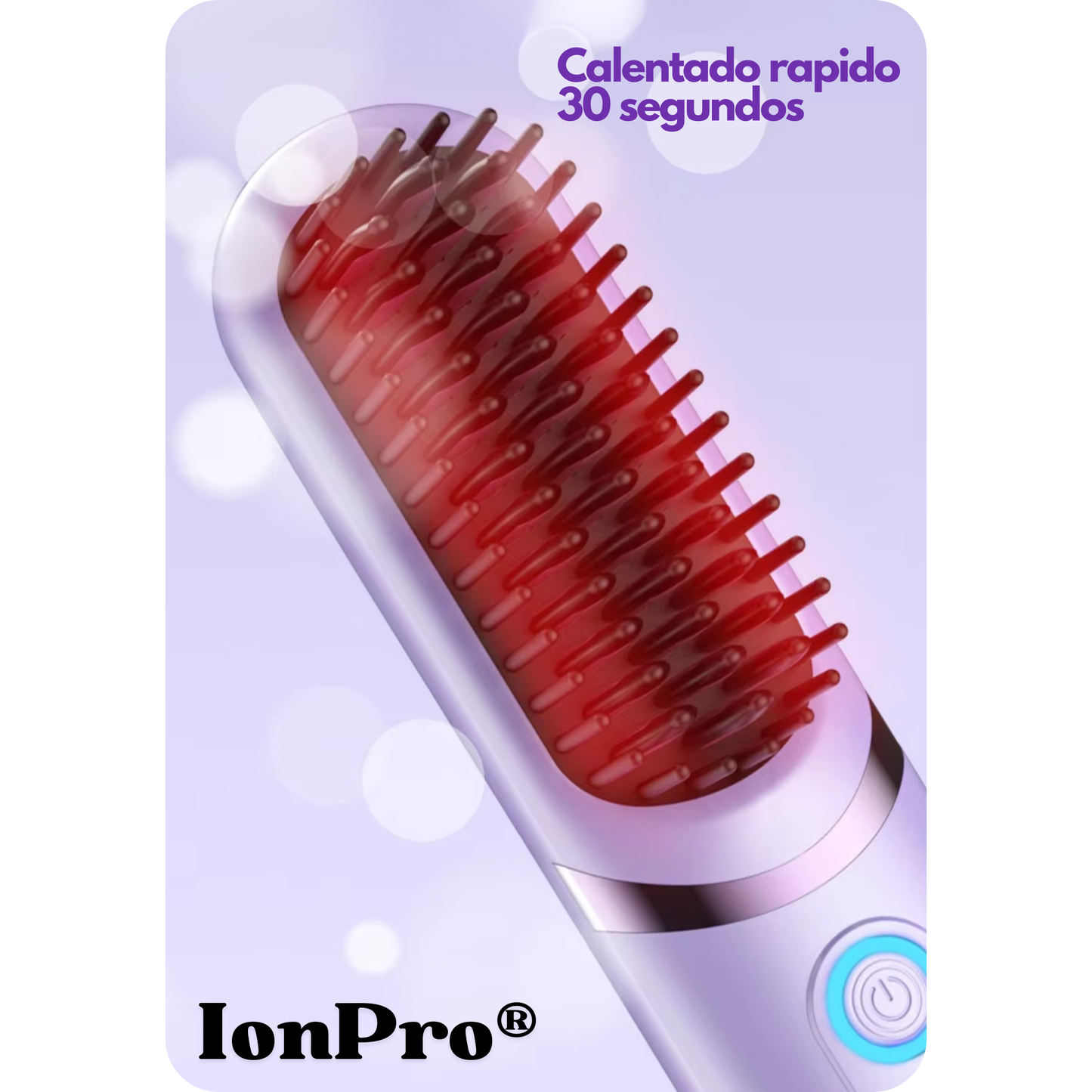 IonPro® Cepillo alisador recargable