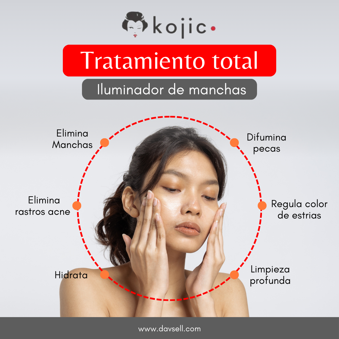 Jabón Kojic Iluminador aclarante