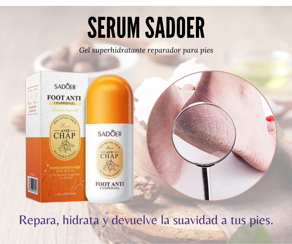 Serum Reparador UltraHidratante pies SADOER