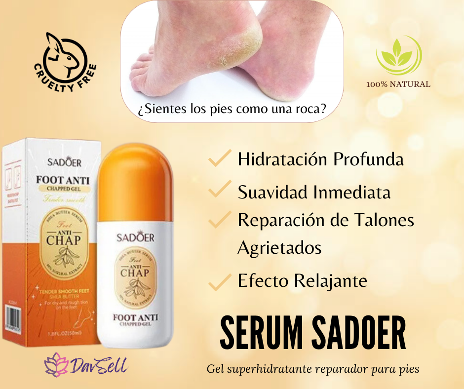 Serum Reparador UltraHidratante pies SADOER