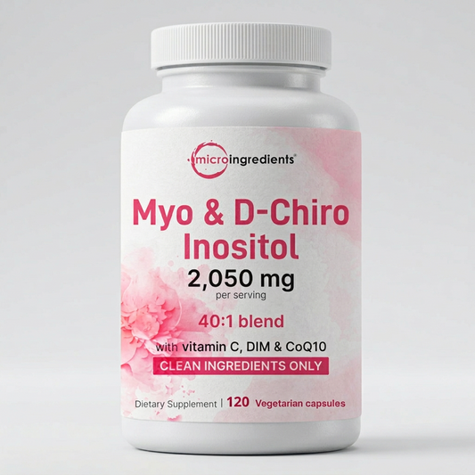 MyO D-Chiro Microingredients Inositol Capsulas